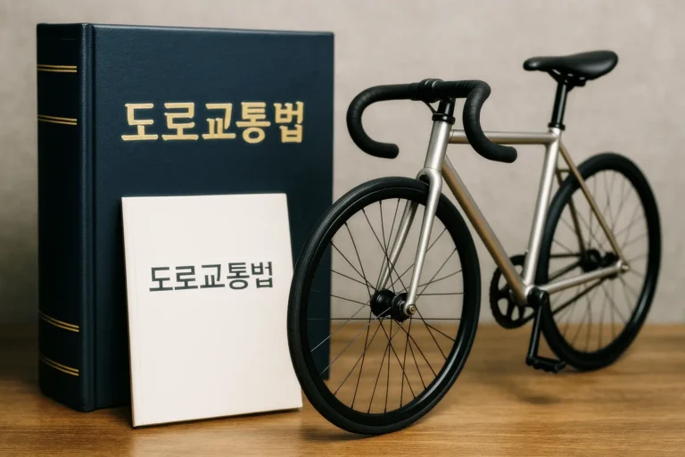 도로교통법과 자전거 제동장치